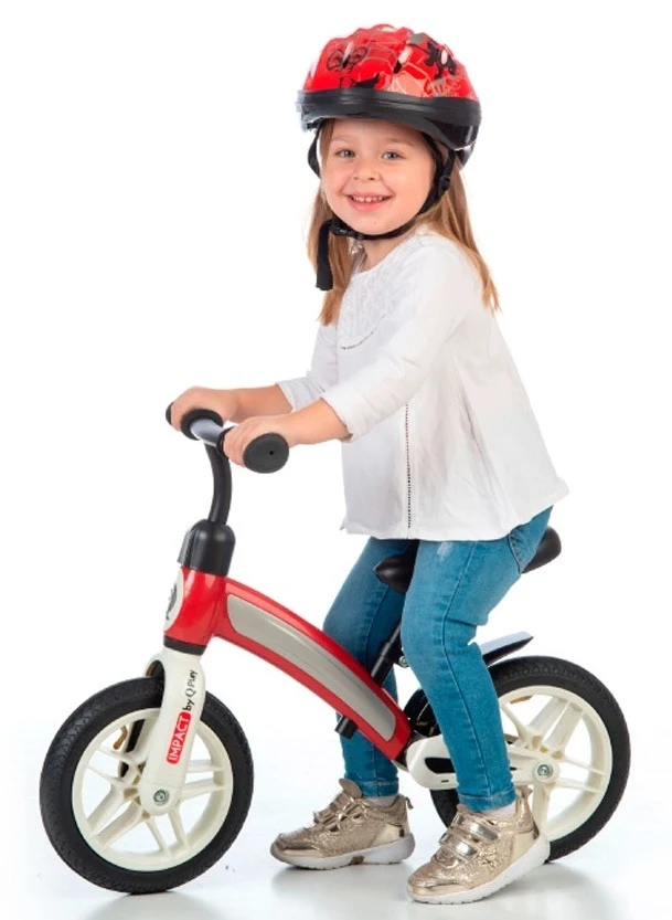 Bicicleta fara pedale Qplay Impact Red 4