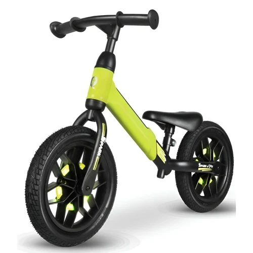 Bicicleta fara pedale Qplay Spark Green