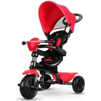 Tricicletă Qplay Cosy Red
