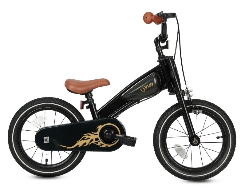 Трицикл Qplay Miniby 3in1 14 Black 2