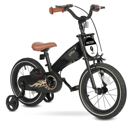 Bicicleta copii Qplay Motor 3in1 16 Black