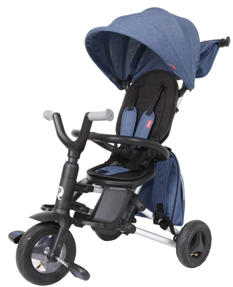 Трицикл Qplay Nova Plus Rubber Blue 2