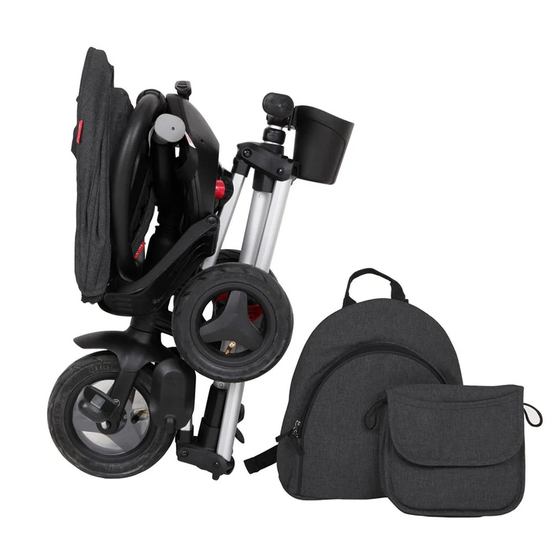 Tricicletă Qplay Nova Plus Rubber Black 3