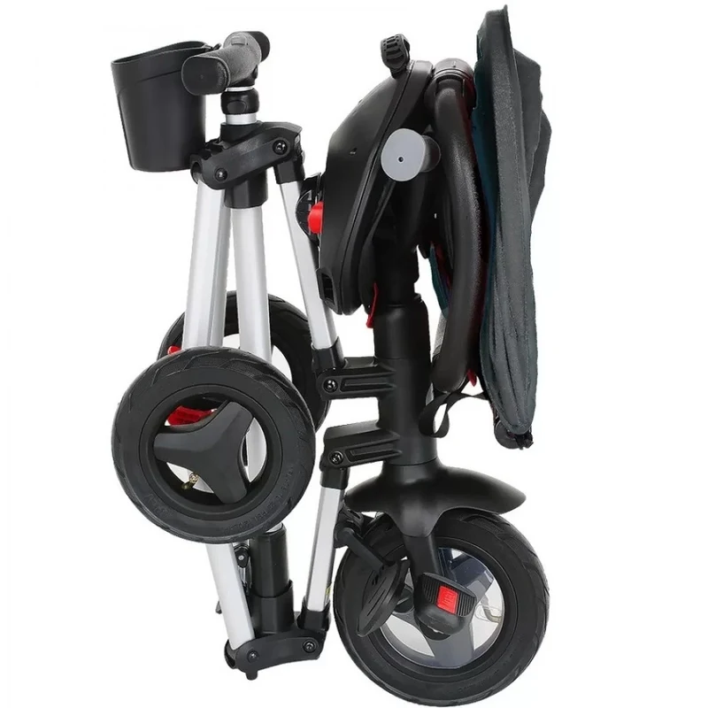 Tricicletă Qplay Nova Plus Rubber Black 8