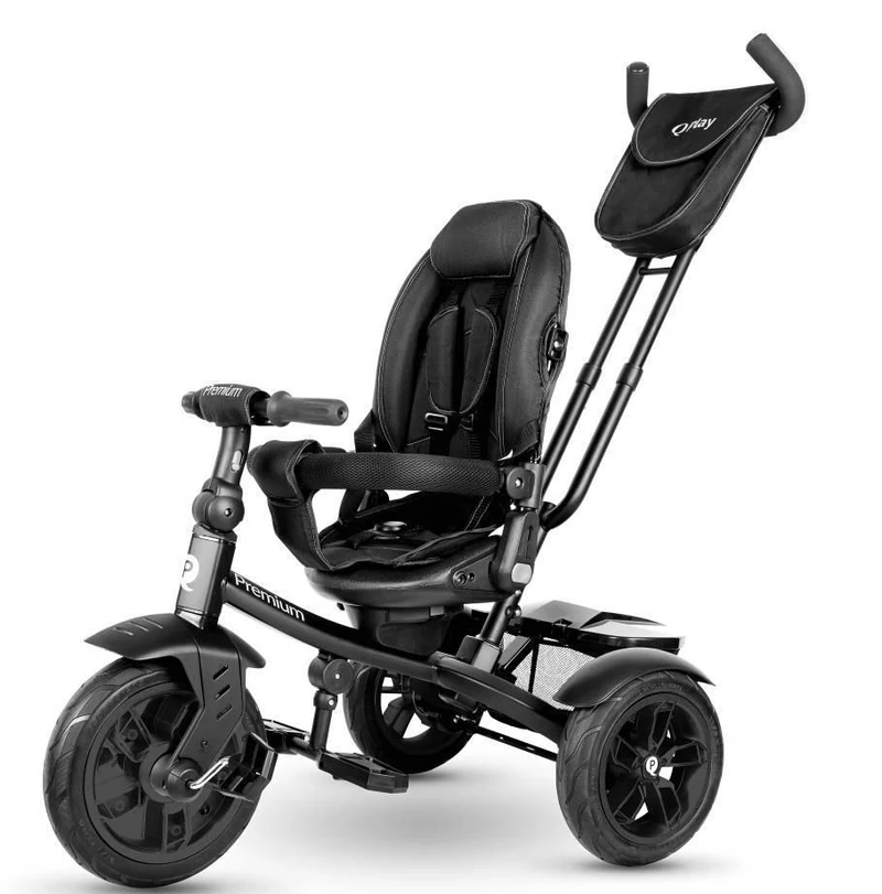 Трицикл Qplay Premium Black 8