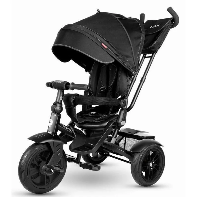 Трицикл Qplay Premium Black 2