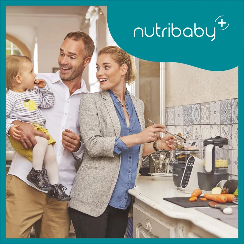 Babymoov Robot multifunctional 5 in 1 Nutribaby Industrial ,Grey 3