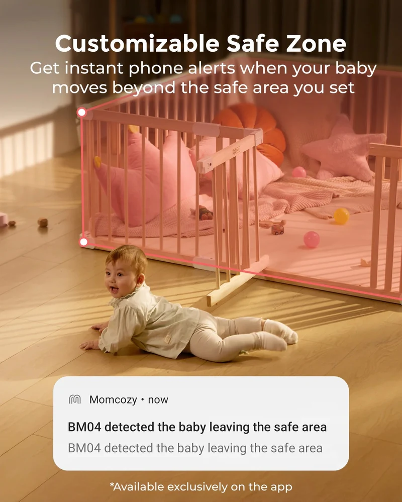 Цифровая видеоняня Momcozy Smart Wifi 5.0 BM04 5