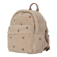 Rucsac din material teddy - Taupe - Little Dutch 2