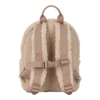 Rucsac din material teddy - Taupe - Little Dutch 4