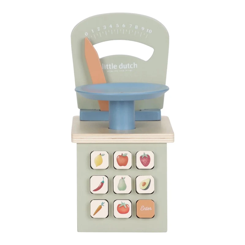 Cantar din lemn pentru jocul de rol - Green - Essentials - Little Dutch 2