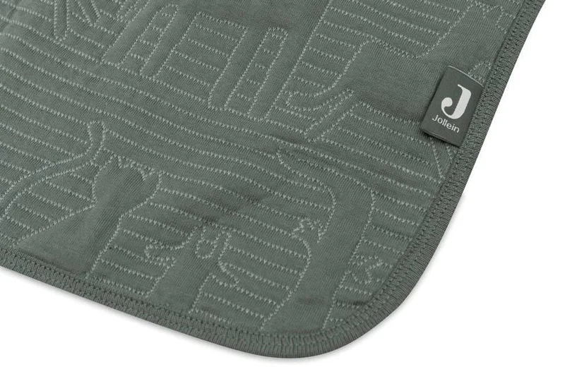 Paturica Jollein 75x100cm Velvet Jungle Jumbo Ash Green 4