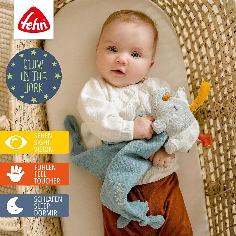 Игрушка doudou – Слонёнок, Fehn 4