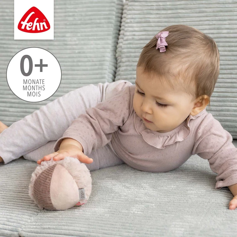 Jucarie doudou din textil Fehn Ursulet Somnoros 3
