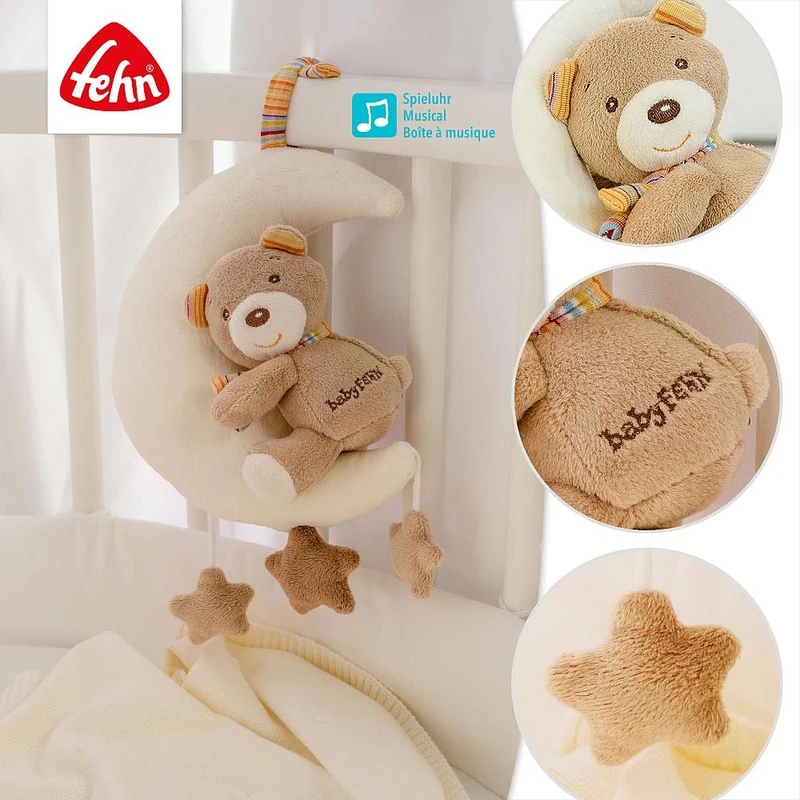 Музыкальная игрушка Fehn, Сонный медвежонок Oskar 4