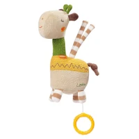 Музыкальная игрушка, Fehn, Жираф, 20 см, многоцветная