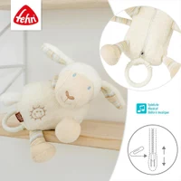 Музыкальная игрушка, Fehn, Овечка, 16 см, кремовая 2