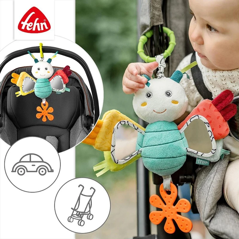 Сенсорная игрушка с активностями – Бабочка, коллекция DoBabyDo, Fehn 3