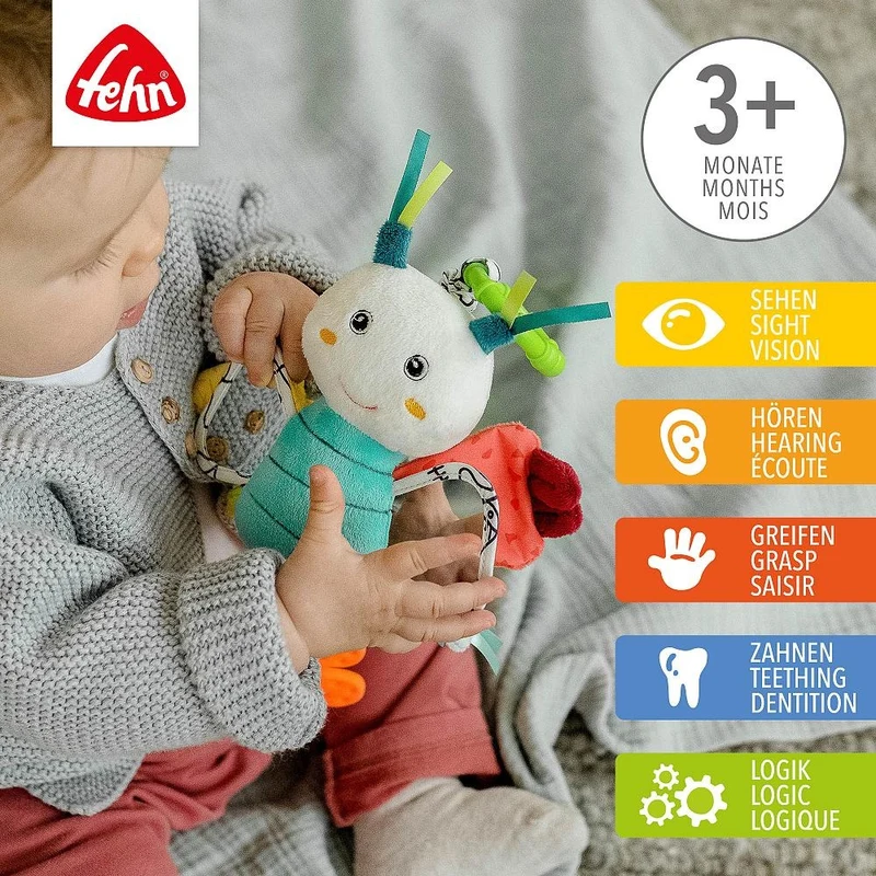 Сенсорная игрушка с активностями – Бабочка, коллекция DoBabyDo, Fehn 4