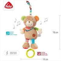 Музыкальная подвесная игрушка Fehn, Teddy 2