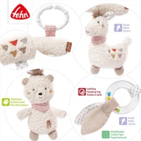 Mascota educationala patut bebe, Fehn, 25 cm, Alb 2