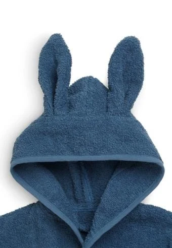 Halat de baie 3-4 ani Jollein Jeans Blue 4