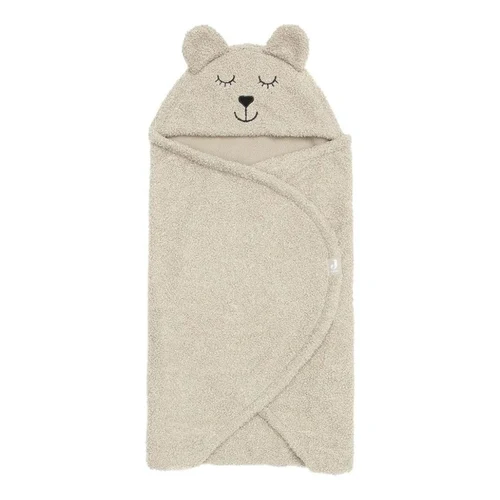 Paturica de infasat Jollein Bear Boucle Olive