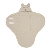 Paturica de infasat Jollein Bear Boucle Olive 3