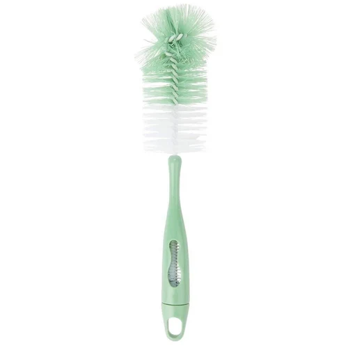 Perie 2 in 1 pentru biberoane si tetine Badabulle, Verde