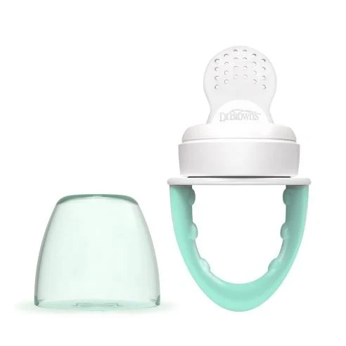 Dr Brown's Dispozitiv de hranire din silicon Fresh First Verde 4+