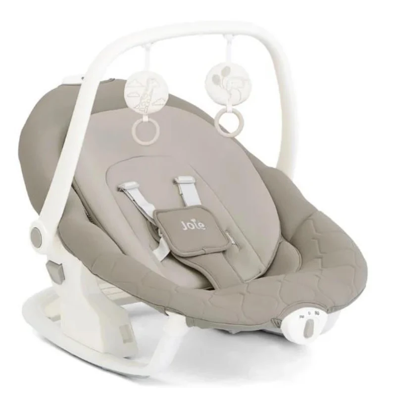 Качели и поворотный шезлонг Joie Serina 2 в 1 Walnut 6