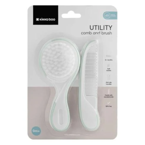Набор щётка и расчёска KikkaBoo Utility Mint 2