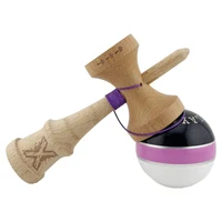 Kendama Royal Spike X Original profesionala, 7*6*18cm, negru-roz-alb 2