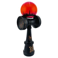 Kendama Royal Spike X Original profesionala, 7.5*6*18cm, negru-rosu 4