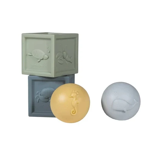 Set de jucarii de baie din silicon - Little Dutch
