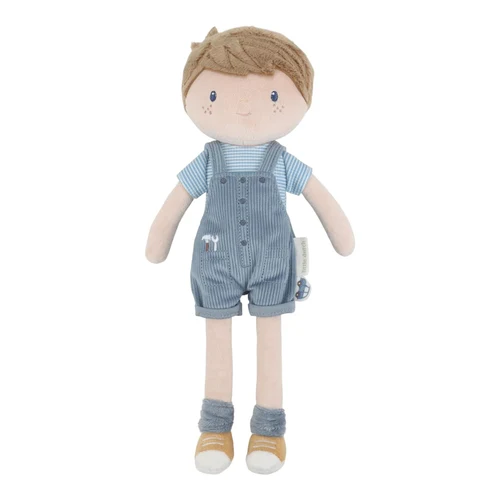 Текстильная кукла - Jim - 35 см - Little Dutch