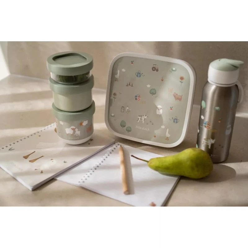 Caserola stivuibila - Mio 3 pcs - little farm - Little Dutch 4