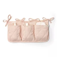 Organizator din bumbac organic pentru patut - Pure Blossom - Little Dutch 2