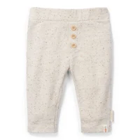 Pantaloni din bumbac organic - Nappy Sand - Little Dutch - 56