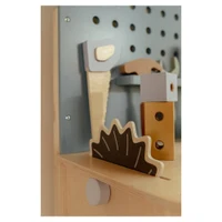 Banc de lucru cu accesorii din lemn FSC - Little Dutch 4