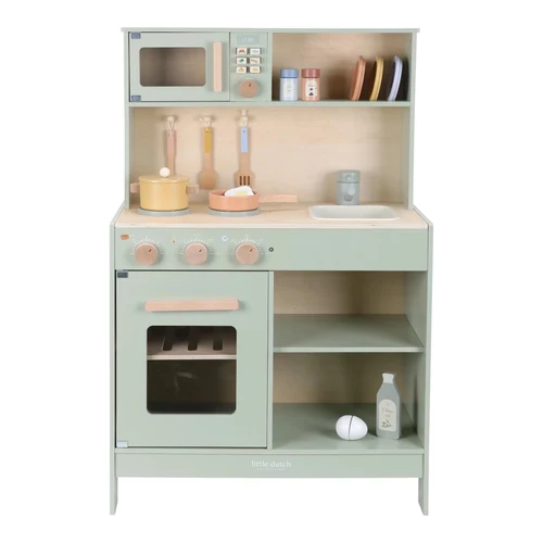 Bucatarie din lemn FSC cu accesorii - Mint - Little Dutch