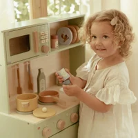 Bucatarie din lemn FSC cu accesorii - Mint - Little Dutch 4