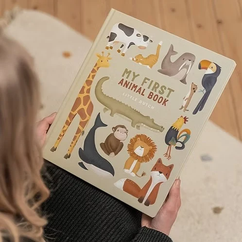 Книга для детей - My first animal book - Little Dutch 2