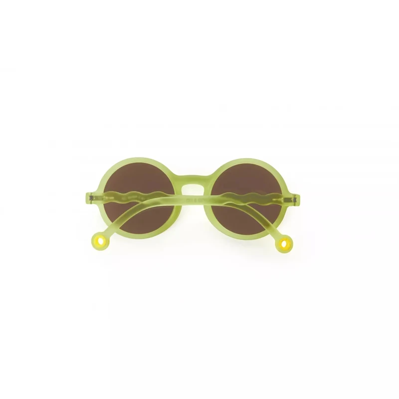 Ochelari de soare cu lentile polarizate - 5-12 ani - Citrus Garden - Lime Green - Olivio&Co 4