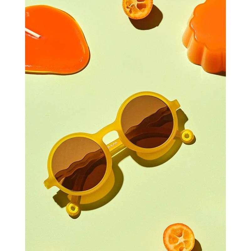 Солнцезащитные очки с поляризованными линзами - 1-3 года - Citrus Garden - Citrus Yellow - Olivio & Co 5