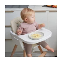 Set veselă cu 5 piese din materiale naturale Miniland Naturmeal Chick 4