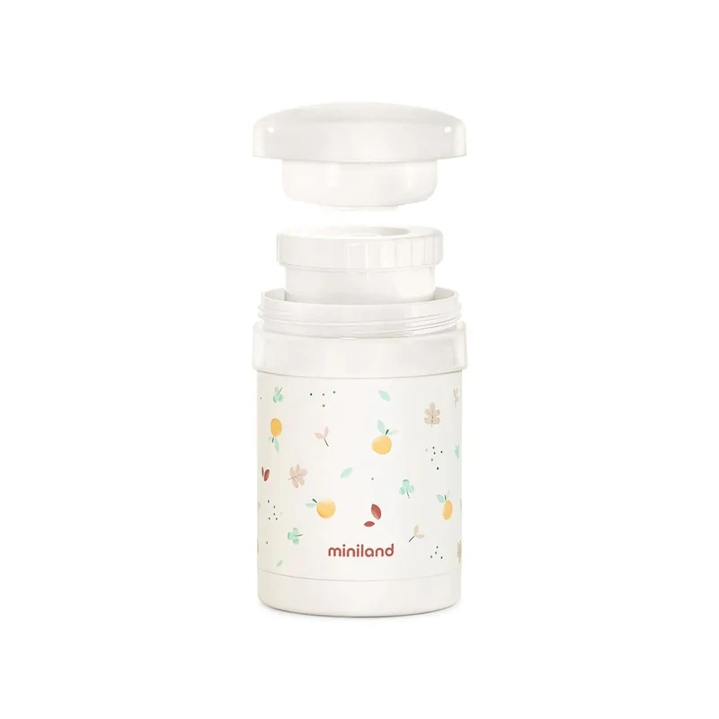 Termos alimente solide 700 ml cu 2 recipiente Miniland Thermetic Valencia 2