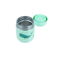 Компактный термос для твёрдой пищи 280 мл Miniland Food Thermy Mini Whaley 2