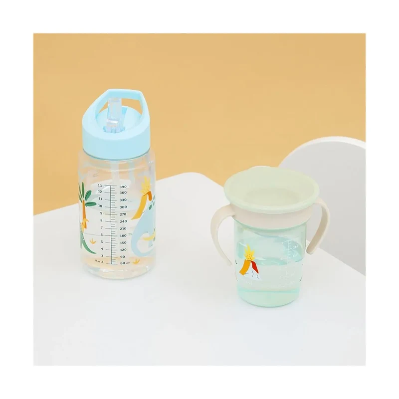 Бутылка/поильник 450 мл Miniland Kiddie Bottle Jurassic 3