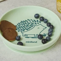Set veselă din silicon – Miniland Silicone Meal Set Forest 2